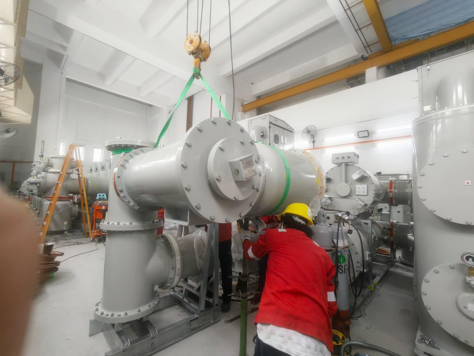 Positioning 66kV GIS