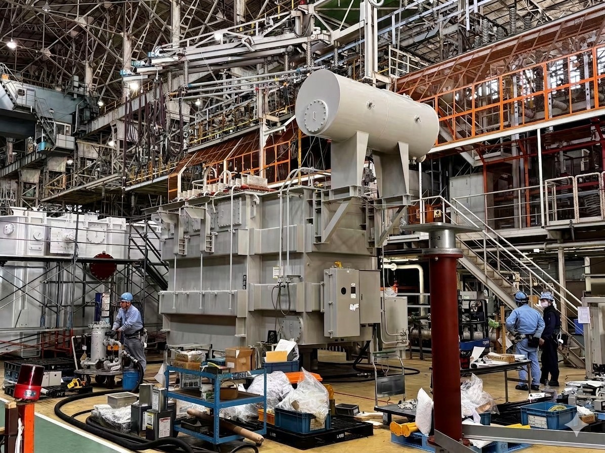 Testing Bay for HV Power Transformers